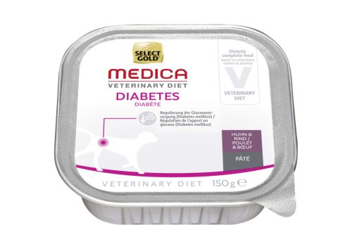 Select Gold Medica kutya tálka diabétesz csirke&marha 10x150g
