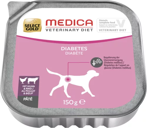 Select Gold Medica kutya tálka diabétesz csirke&marha 10x150g