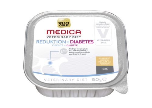 Select Gold Medica súlycsökkentő kutya tálka csirke&tök 10x150g