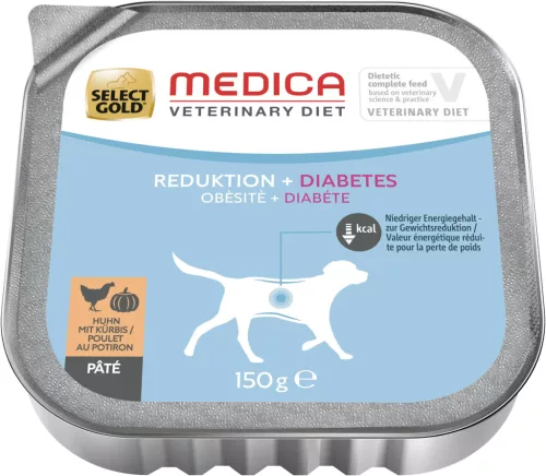 Select Gold Medica súlycsökkentő kutya tálka csirke&tök 10x150g
