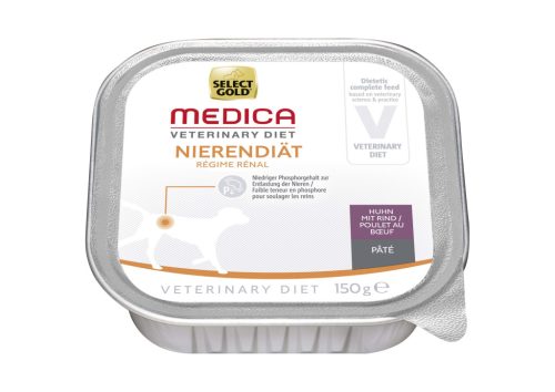 Select Gold Medica vesekímélő kutya tálka 10x150g