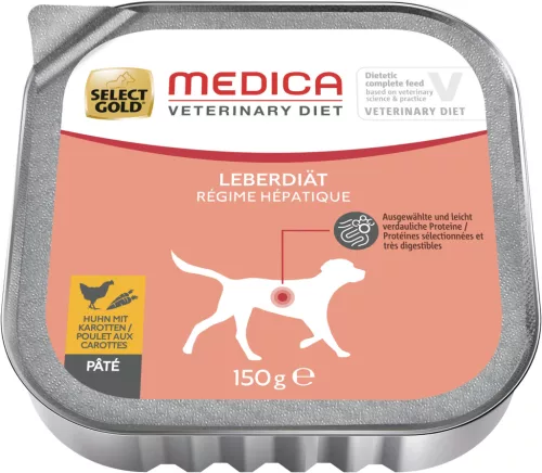 Select Gold Medica májkímélő kutya tálka 10x150g