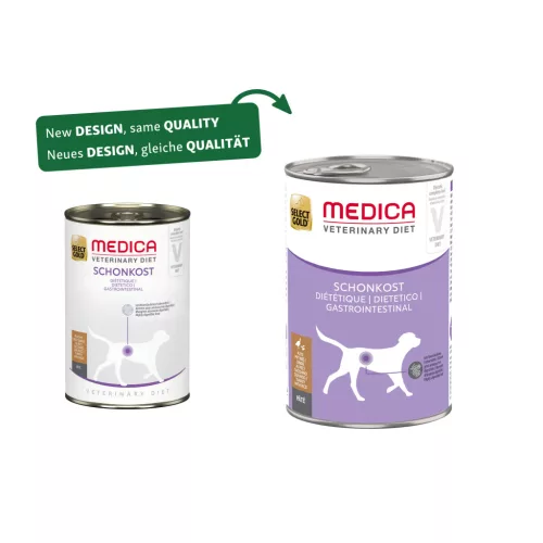 Select Gold Medica kímélő diétás kutya konzerv pulyka&rizs 6x400g