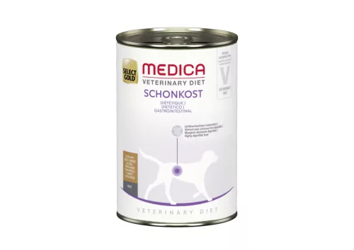 Select Gold Medica kímélő diétás kutya konzerv pulyka&rizs 6x400g