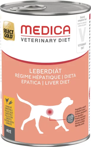 Select Gold Medica májkímélő kutya konzerv 6x400g