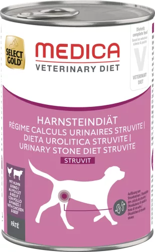 Select Gold Medica húgykő elleni kutya marha&csirke 6x400g