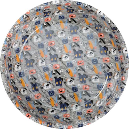 AniOne Comic Dog acéltál 2200ml