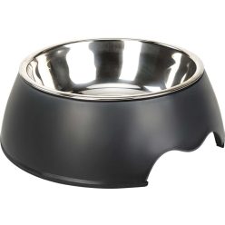 AniOne Melamin-tál fekete 350ml