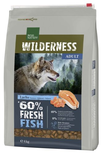Real Nature Wilderness száraz kutyaeledel hal 4kg