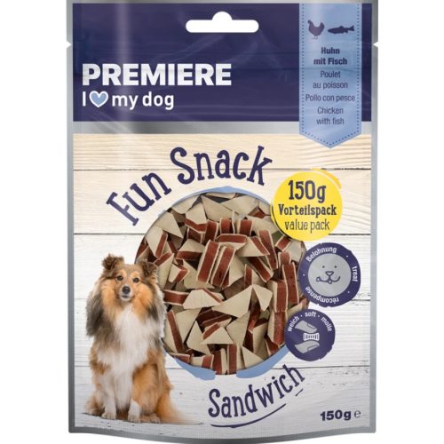 Premiere Mini Sandwich kutya jutalomfalat csirke&hal 150g