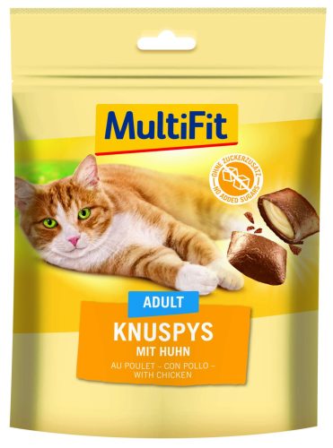 MultiFit Knuspys macska jutalomfalat csirke 180g