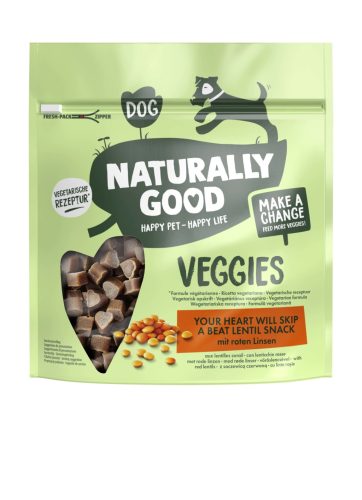 Naturally Good snack kutya jutalomfalat szív 200g