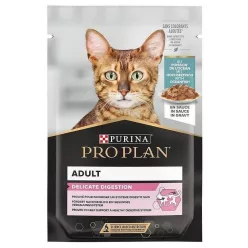   Pro Plan Delicate Digestion nedves macskaeledel tasak hal 26x85g