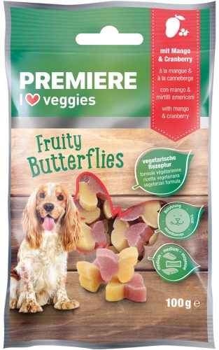 Premiere Veggie kutya jutalomfalat snack pillangó 100g