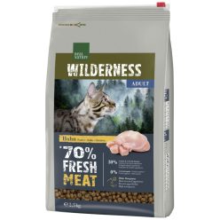   Real Nature Wilderness száraz macskaeledel adult csirke 2,5kg