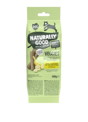 Naturally Good Fruitbar kutya jutalomfalat banán 4db 100g