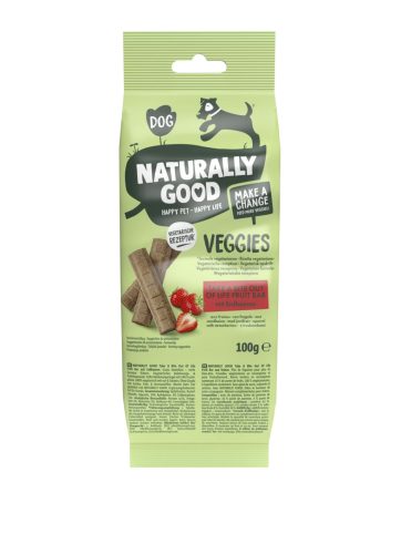 Naturally Good Fruitbar kutya jutalomfalat eper 4db 100g