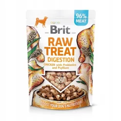 Brit Raw Treat emésztés csirke&probiotikum 40g