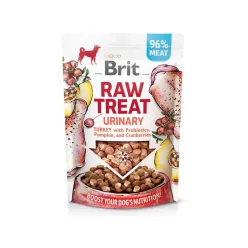   Brit Raw Treat urinary pulyka&probiotikum&sütőtök&áfonya 40g