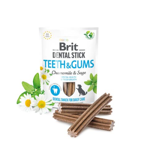 Brit Dental Sticks Teeth kamilla&zsálya 250g