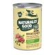 Naturally Good kutya konzerv adult borsó&marha 6x400g