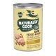 Naturally Good kutya konzerv adult lencse&csirke 6x400g