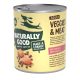 Naturally Good kutya konzerv adult lencse&lazac 6x800g