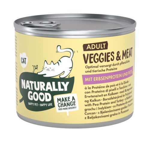 Naturally Good konzerv adult pulyka 6x200g