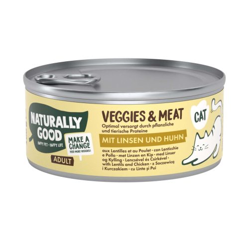 Naturally Good macska konzerv adult csirke 12x100g