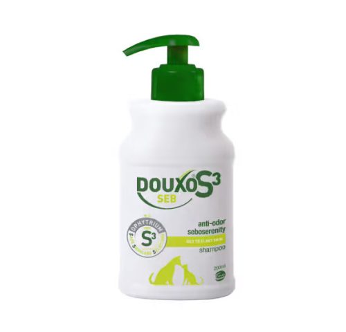 DOUXO S3 Seb sampon kutyák és macskák számára 200ml