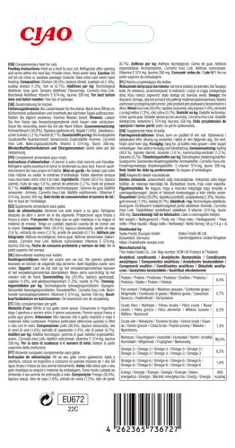 INABA Churu Skin&Coat krém csirke 4x14g