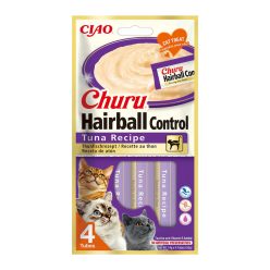 INABA Churu Hairball krém tonhal 4x14g