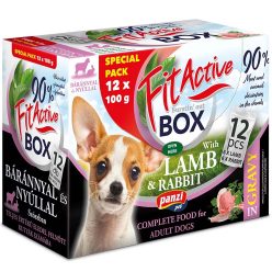 FitActive Fitabox kutya tasak bárány&nyúl 12x100g