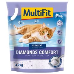 MultiFit Diamonds macskaalom csomósodó 8l