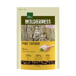   Real Nature Wilderness kitten száraz macskaeledel pure csirke 300g