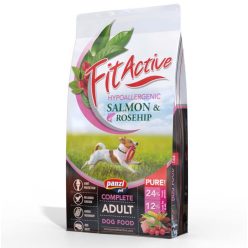   FitActive Pure Hipoallergén száraz kutyaeledel lazac&csipkebogyó 12kg