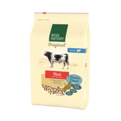   Real Nature Original Freeze junior száraz kutyaeledel marha 3kg