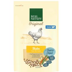   Real Nature Original Freeze junior száraz kutyaeledel csirke 800g