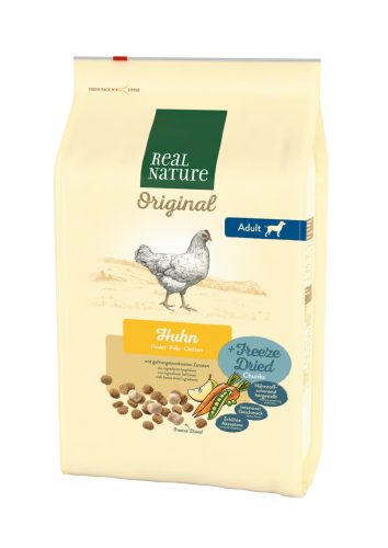 Real Nature Original Freeze adult száraz kutyaeledel csirke 3kg