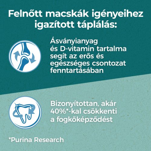 Purina One Dual Nature száraz macskaeledel spirulina&szárnyas 750g