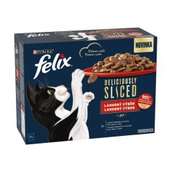  FELIX Deliciously Sliced macska tasak MP házias aszpik 12x80g
