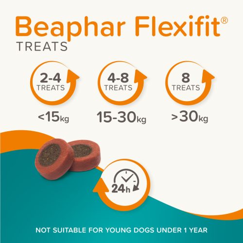 Beaphar Flexifit ízület támogató kutya rágórudak 150g