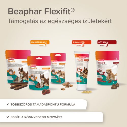 Beaphar Flexifit ízület támogató kutya rágórudak 150g