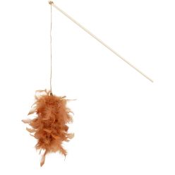 AniOne macskajáték természetes tollak 50cm