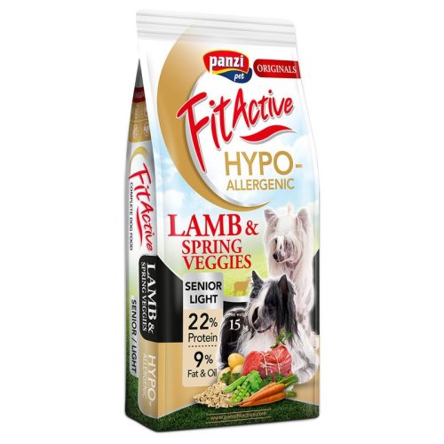 FitActive Originals Hipoallergén száraz kutyaeledel senior bárány 15kg