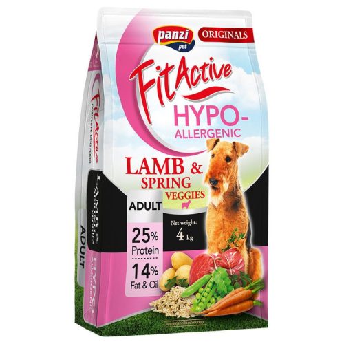 FitActive Originals Hipoallergén száraz kutyaeledel adult bárány 4kg