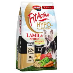   FitActive Originals Hipoallergén száraz kutyaeledel senior bárány 4kg