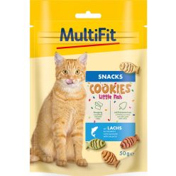 MultiFit Snack&Play macska jutalomfalat Cookies hal 50g