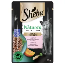   Sheba Nature's Collection tasak nedves eledel macskáknak lazac 28x85g