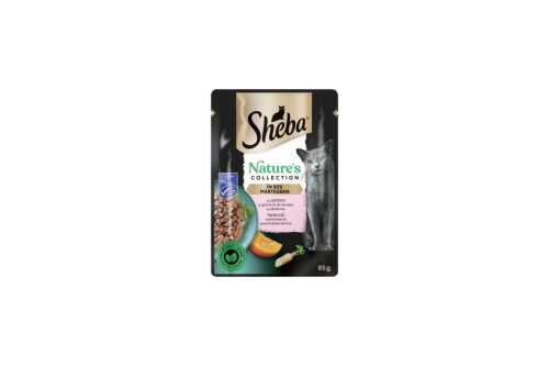 Sheba Nature's Collection tasak nedves eledel macskáknak lazac 28x85g